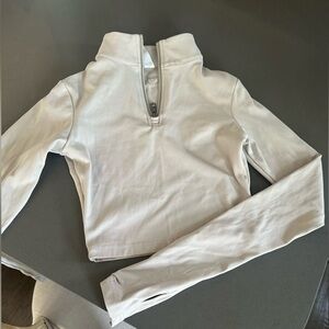 Vitality athletic long sleeve crop top